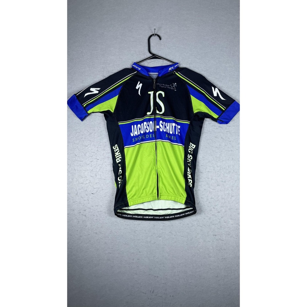 Voler Cycling Jersey Jacobson-Schutte Team Full Zip Short Sleeve‎ Specialized